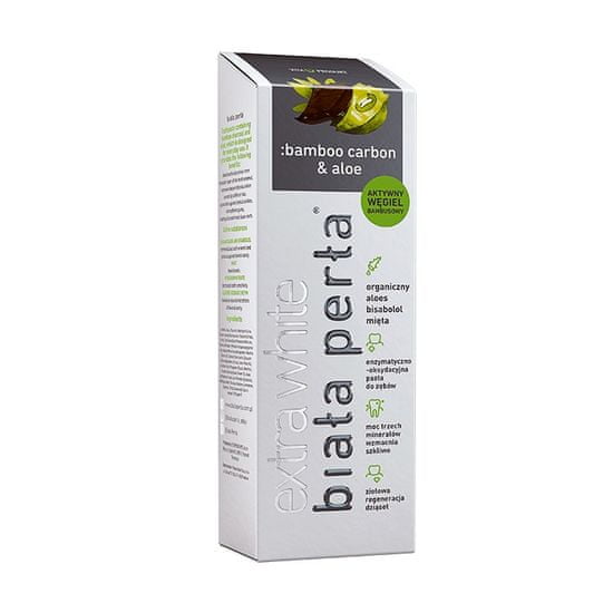 shumee Bamboo Carbon & Aloe černá pasta na bělení zubů 75 ml