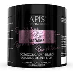 shumee Rose Madame čistící tělový peeling na ruce a nohy 700g