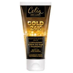 shumee Luxusní krém na ruce a nehty De Luxe Gold 24K 80ml