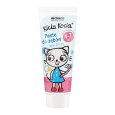 shumee Kicia Cat zubní pasta bez fluoru 4-7 let Bubble Gum 50ml