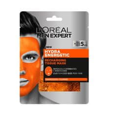 shumee Men Expert Hydra Energetic Recharging Tissue Mask energizující plátěná maska