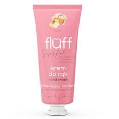 Fluff superfood hand cream antibakteriální krém na ruce broskev 50ml