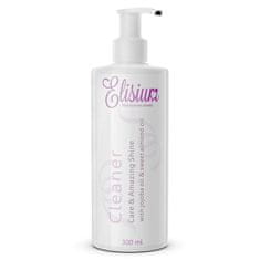 ELISIUM cleaner care & amazing shine liquid na odmaštění nehtů s jojobovým olejem a mandlovým olejem 300 ml