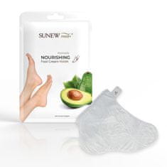 shumee Nourishing Foot Cream Mask regenerační maska na nohy v podobě Avokádových ponožek