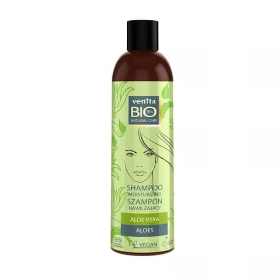 shumee Bio Aloes hydratační vlasový šampon s extraktem z aloe pro suché a poškozené vlasy 300ml