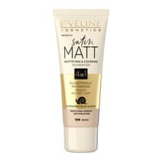 shumee Satin Matt Foundation matující make-up na obličej 104 Beige 30 ml