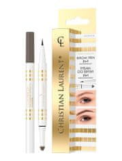 shumee Brow Pen 2v1 voděodolné pero na obočí 2v1 01 Cool Brown 6ml