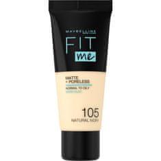 shumee Fit Me Matte & Poreless Foundation matující make-up na obličej 105 Natural Ivory 30 ml