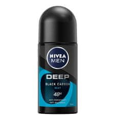 shumee Men Deep Black Carbon Beat antiperspirant roll-on s aktivním uhlím 50ml