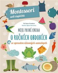 Moje první kniha o ročních obdobích se spoustou úžasných samolepek - Montessori svět úspěchů