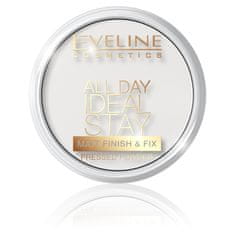 shumee All Day Ideal Stay Matt Finish&Fix Pressed Powder matující a fixační pudr na obličej 60 White 12g