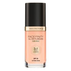 shumee Facefinity All Day Flawless 3 v 1 plně krycí tekutý make-up 35 Pearl Beige 30 ml