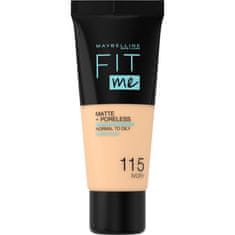 shumee Matující make-up na obličej Fit Me Matte & Poreless Foundation 115 Ivory 30 ml