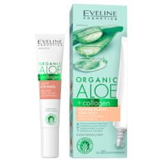 shumee Bio Aloe + Collagen tekuté náplasti na oči redukující tmavé kruhy a otoky 4v1 20ml