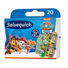 Salvequick náplasti paw patrol pro děti 20 ks.