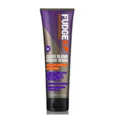 shumee Clean Blonde Damage Rewind Violet-Toning Shampoo regenerační a tónovací šampon pro blond vlasy 250 ml