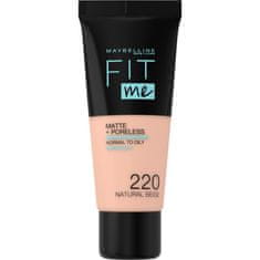 shumee Fit Me Matte & Poreless Foundation matující make-up na obličej 220 Natural Beige 30 ml