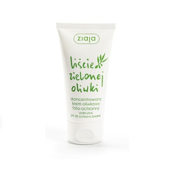 shumee Green Olive Leaves koncentrovaný olivový krém pro všechny typy pleti SPF 20 50 ml