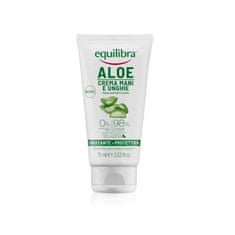 Equilibra aloe hand & nail cream aloe krém na ruce a nehty 75 ml