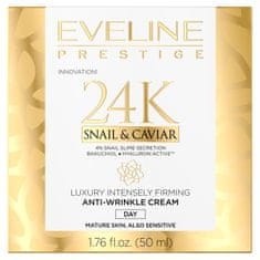 shumee Prestige 24k Snail&Caviar luxusní intenzivně zpevňující denní krém proti vráskám 50ml