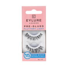 shumee Pre-Glued False Lashes samolepicí umělé řasy s výplňovým efektem č. 117 Fluttery Light