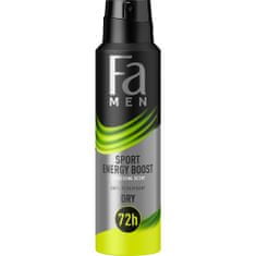 Fa men sport energy boost 72h antiperspirant sprej se stimulující vůní zázvoru a citronu 150 ml