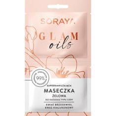 shumee Glam Oils super hydratační gelová maska pro všechny typy pleti 2x5ml