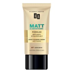 shumee Make Up Matt matující a vyhlazující podkladová báze 107 Dark Beige 30 ml