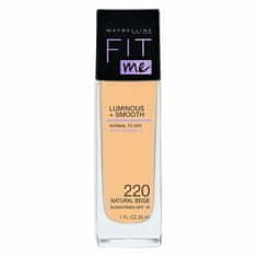 shumee Fit Me Luminous + Smooth Foundation rozjasňující make-up na obličej 220 Natural Beige 30 ml