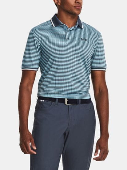 Under Armour Tričko UA Playoff 3.0 SS Rib Polo-GRY