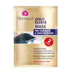 shumee Gold Elixir Caviar Face Mask pleťová maska s kaviárem 2x8g