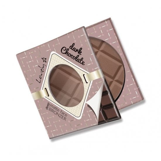 shumee Dark Chocolate Deep Matte Face Bronzer čokoládový matný bronzer na obličej a tělo 9g