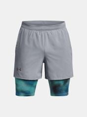 Under Armour Kraťasy UA LAUNCH 5'' 2-IN-1 SHORT-GRY XXXL