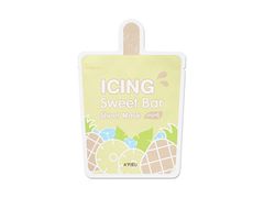 shumee Icing Sweet Bar Sheet Mask vyhlazující a hydratační ananasová maska 21g