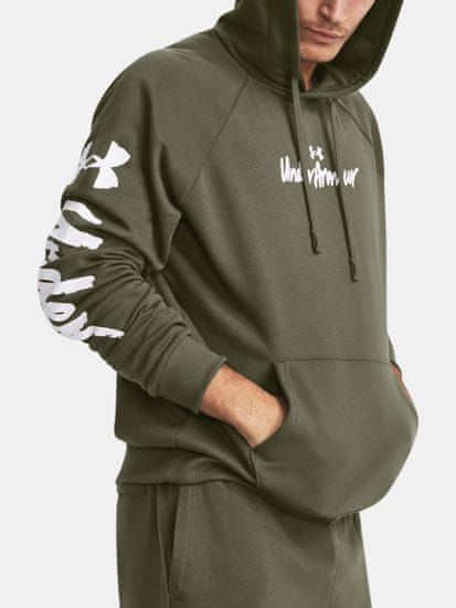 Under Armour Mikina UA Rival Fleece Graphic HD-GRN