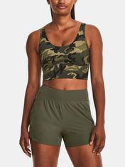 Under Armour Tílko Meridian Fitted CropTankPrnt-GRN S