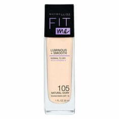 shumee Fit Me Luminous + Smooth Foundation rozjasňující make-up na obličej 105 Natural Ivory 30 ml