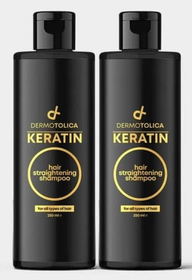 HAPPY BEAUTY SPACE Dermotolica KERATIN šampón s obsahom keratínu - 2 KUSY