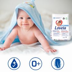 Lovela Baby prášek na praní na barevné prádlo 1,3 kg / 13 pracích dávek