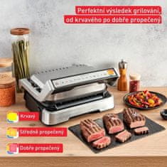 Tefal OptiGrill 4v1 GC774D30 nerez, Elektrický gril