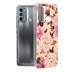 Techsuit Kryt Motorola Moto G60 Techsuit - Marble Series - Mary Berry Nude