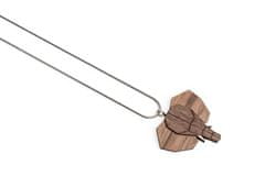 BeWooden Dámský dřevěný přívěsek na krk Elephant Pendant