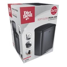 Dirt Devil Odpadkový koš na tříděný odpad 2 x 12 l tiché zavírání černáED-249507