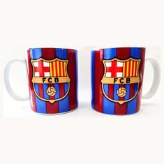 FotbalFans Hrnek FC Barcelona, keramický, 300ml