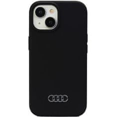 Audi  Silicone Zadní Kryt pro iPhone 15 Plus Black