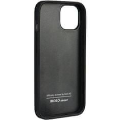 Audi  Genuine Leather Zadní Kryt pro iPhone 12/12 Pro Black