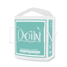 VVITRINA Ručníky COMPACT AQUA Absorb Doily 40x70 cm (50 ks) z celulózy - hladké 50g