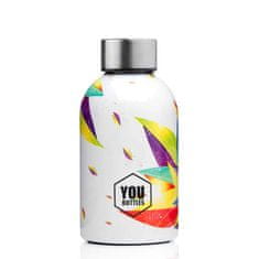 YOu bottles Termoláhev na pití Dual Design 300 ml Art Leaf