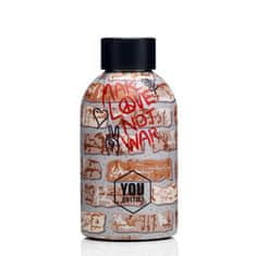 YOu bottles Termoláhev na pití Dual Design 300 ml Make Love Not War