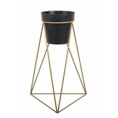 ModernHome Moderní Stojanový Záhon 60 Cm Zlatý Glamour